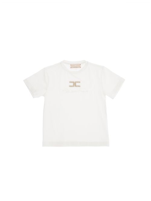 T-shirt, bambina, logata.